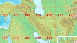 هزینه تهیه نقشه UTM 